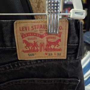 Levi's Men's Black Jeans